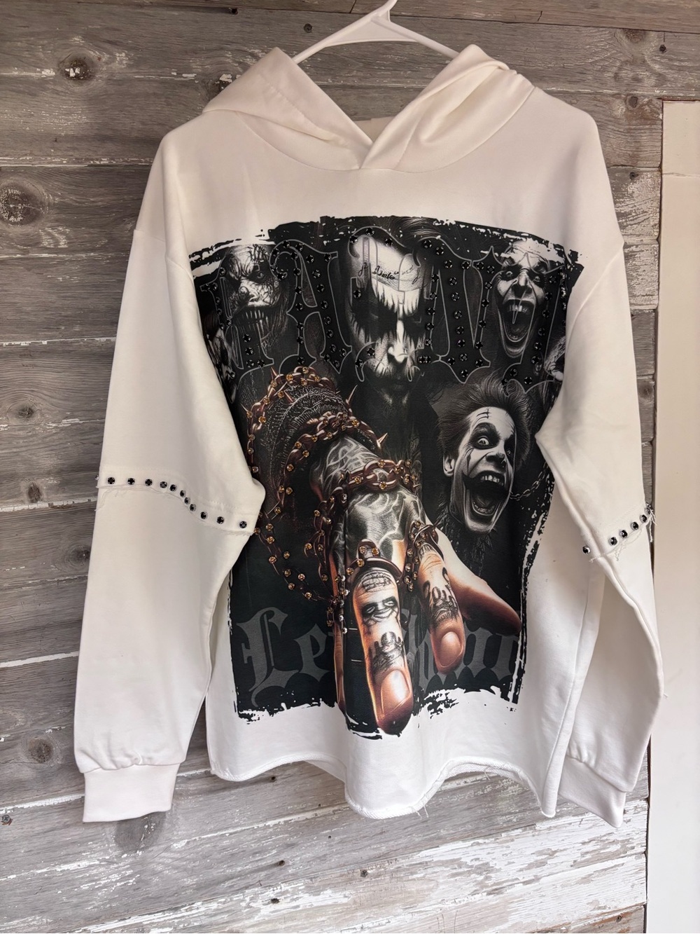 Left Point Joker collab hoodie